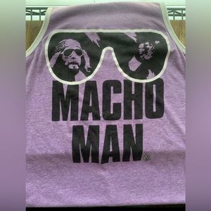 SIZE M - WWE Legends Macho Man Randy Savage Tank Top Mens Wrestling